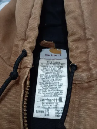 Vintage Carhartt workwear j130brn 2xl