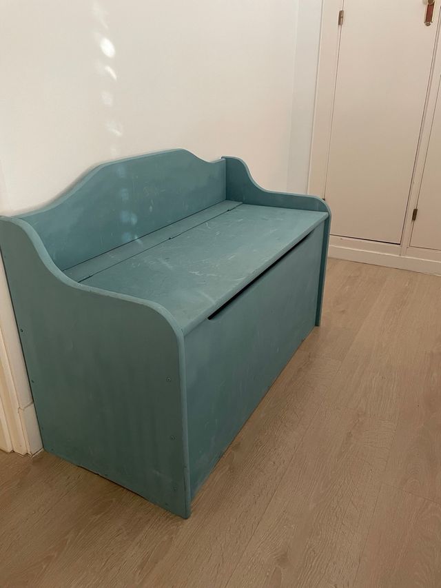 Baúl decorativo de madera