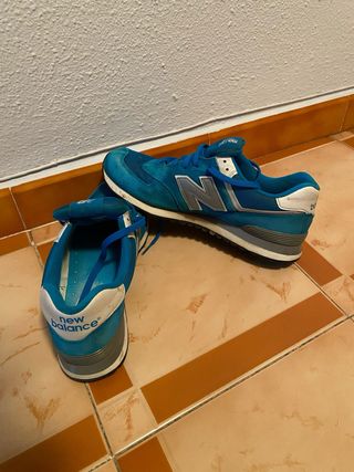 New Balance 574 Azul Talla 45.5