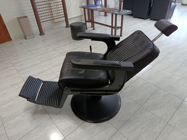 Sillón de peluquería Barberpub 3822 negro
