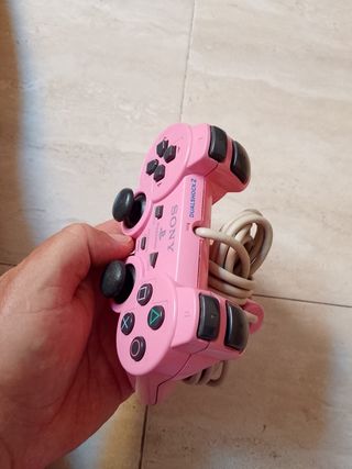 Mando PS2 Edición Especial Rosa