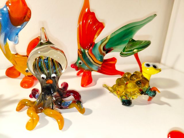 Animali in vetro di Murano