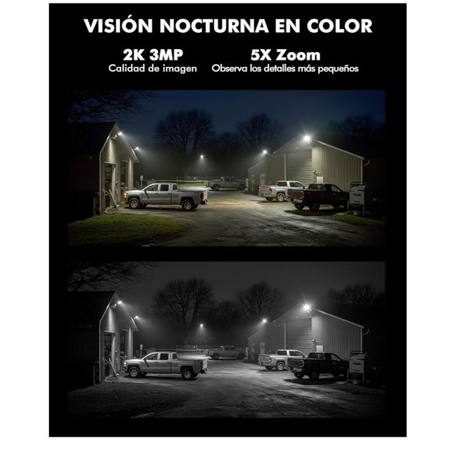 Camara Vigilancia Ext Solar 4G + 1año datos. NUEVO