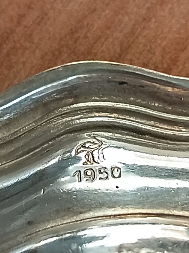 N. 2 Sottobicchierini silver plated