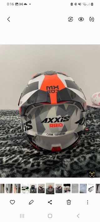 Casco infantil moto AXXIS