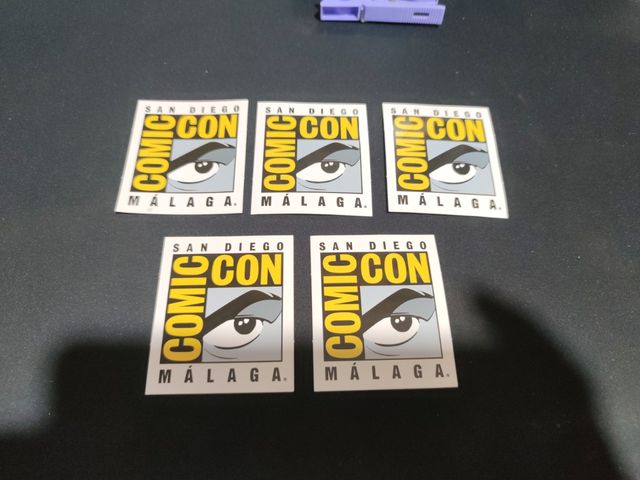 Cómic Con Malaga pegatinas