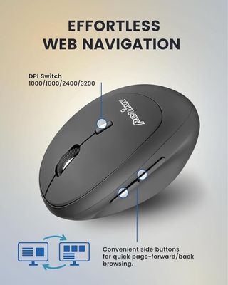 Ratón Ergonómico Vertical USB-C recargable NUEVO 