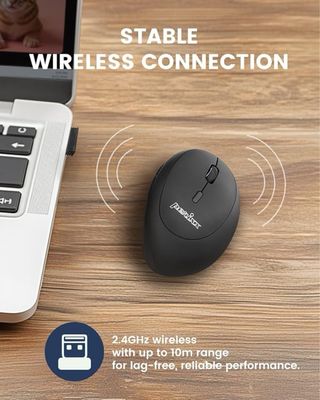 Ratón Ergonómico Vertical USB-C recargable NUEVO 