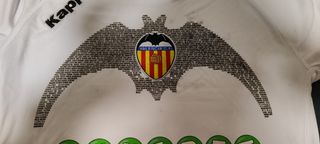 Camiseta Valencia CF 2009-2010 Kappa - 90 anys