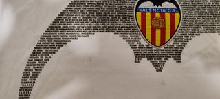 Camiseta Valencia CF 2009-2010 Kappa - 90 anys