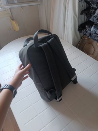 Mochila Pull&Bear gris nueva con etiqueta