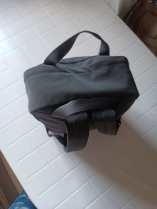 Mochila Pull&Bear gris nueva con etiqueta
