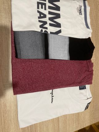 Lote Camisetas Pepe Jeans, Guess y Tommy Jeans