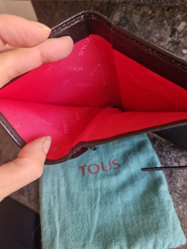 Portafoglio nero Tous