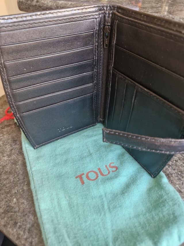 Portafoglio nero Tous
