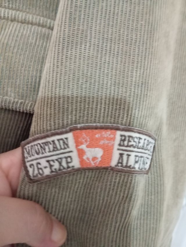 Cazadora pana Liu Jo verde militar Talla M