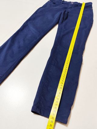 Calças skinny cintura descaída Massimo Dutti (S)