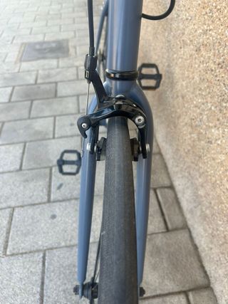 Bicicleta Fixie gris