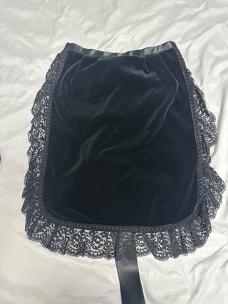 Traje de madrina oro y blanco