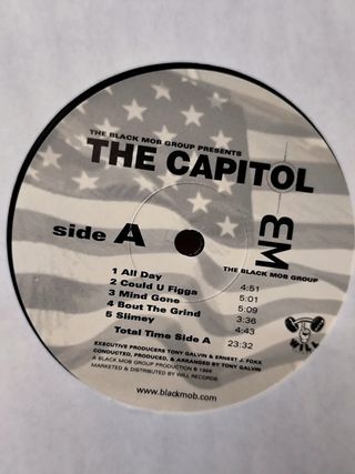 Vinilo Rap Black Mob Group - The Capitol LP 1999