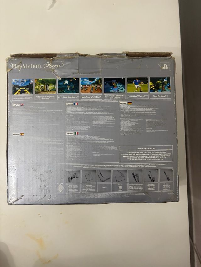 Consola PS One Edición Harry Potter completa