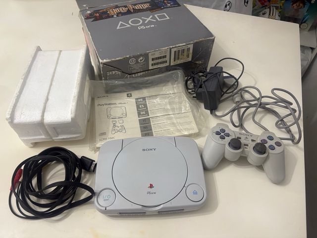 Consola PS One Edición Harry Potter completa