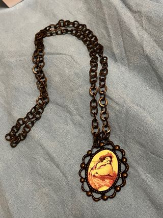 Collana con ciondolo donna stile vintage