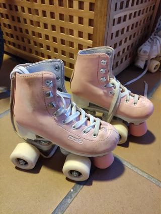 Patines de Artístico Oxelo Talla 31, de color rosa