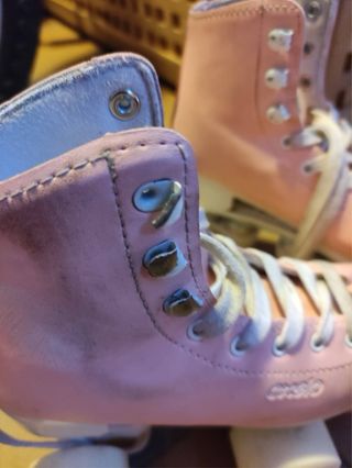 Patines de Artístico Oxelo Talla 31, de color rosa
