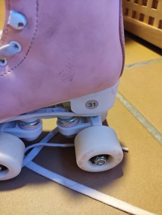 Patines de Artístico Oxelo Talla 31, de color rosa