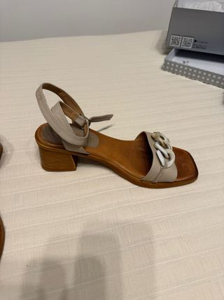 Sandalias tacón mujer talla 40
