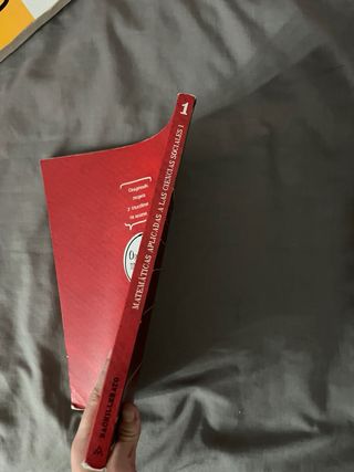 MATEMÁTICAS APLICADAS A LAS CIENCIAS SOCIALES I