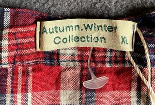 Camisa de cuadros Autmn Winter Talla XL