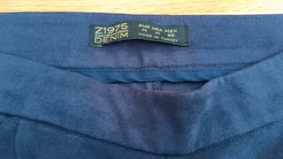 Pantalón ZARA 38 Terciopelo