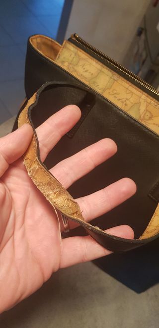 Borsa Alviero Martini Nera e Marrone