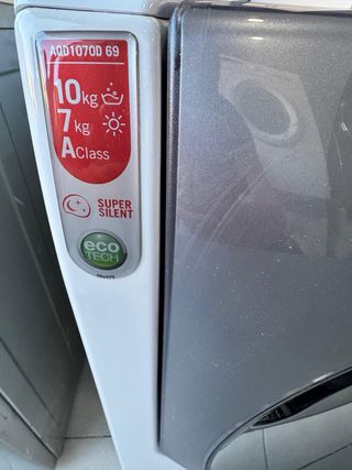 LAVADORA SECADORA  HOTPOINT ARISTON  10 KILOS 