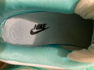 Zapatillas Nike Dunk High Teal y Blanco