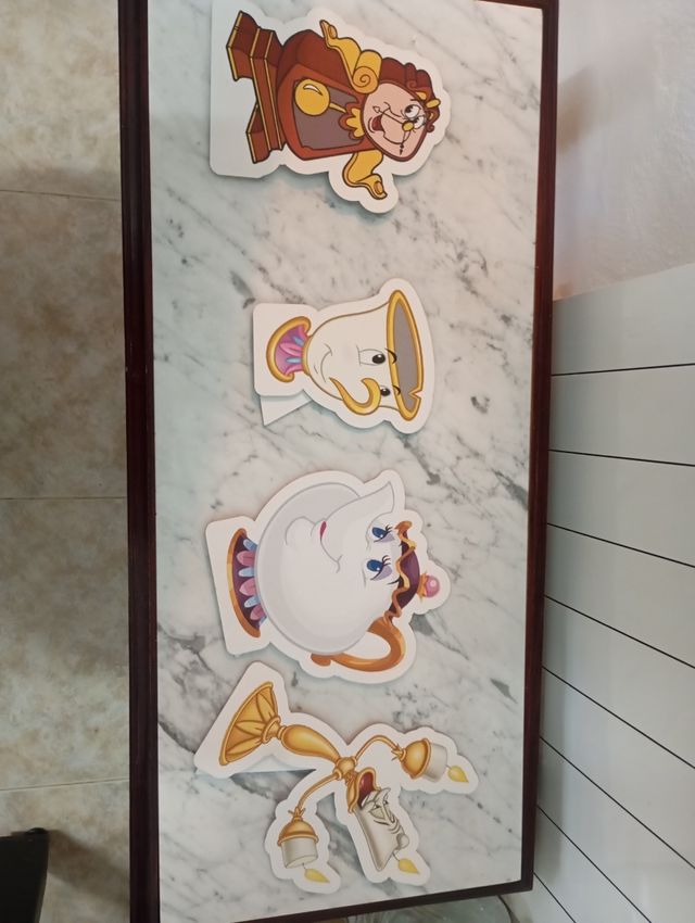 Disney La Bella y la Bestia Figura