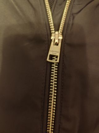 Cazadora Bomber Calvin Klein Jeans Negra Mujer