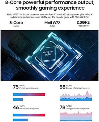 CHUWI HiPad X Tablet 128GB Dual SIM Negra.