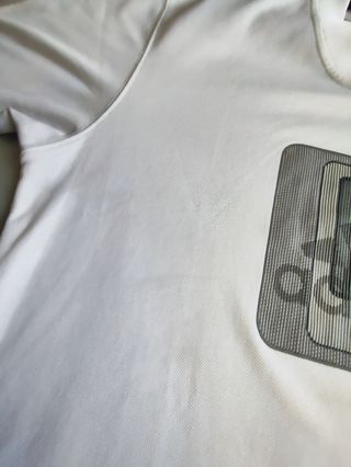 Adidas Vintage 90s Y2K T-Shirt Embossed Logo Retro