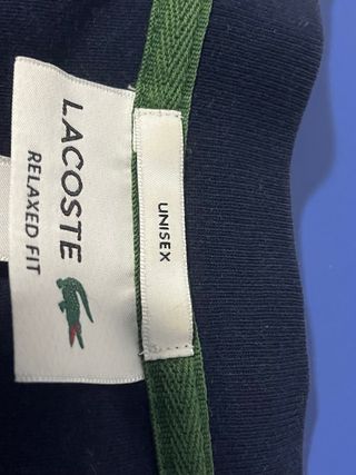 Camiseta Lacoste Negra