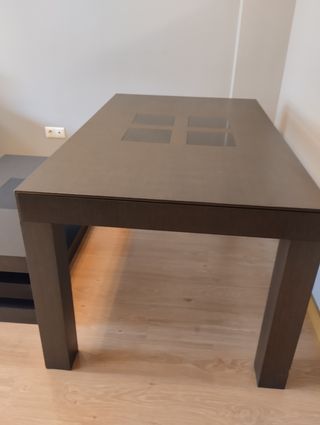 Mesas de salón de madera macizas - Como nuevas