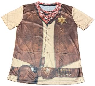Camiseta Disfraz Vaquero Sheriff