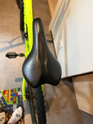Bicicleta Montaña Amarilla Flúor