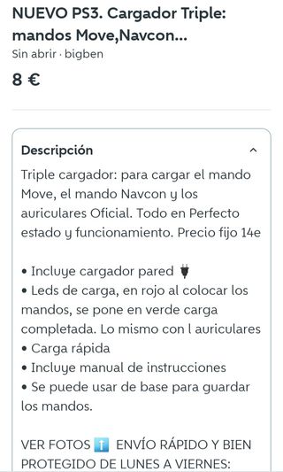 NUEVO.Pack Deportes PS3+Cargador mandos Move 