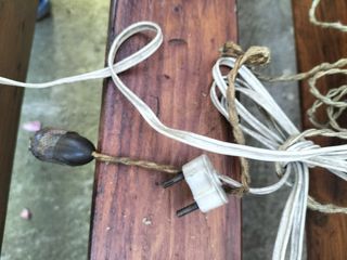 Pareja de apliques espejo vintage