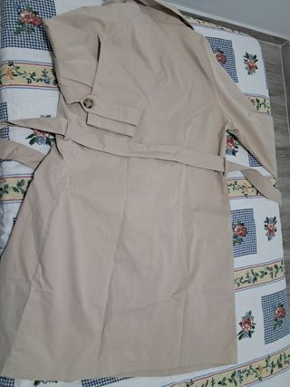 Gabardina beige mujer Talla M