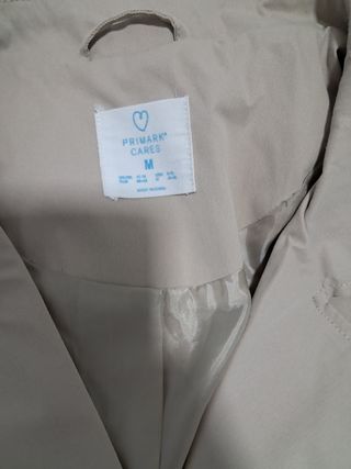 Gabardina beige mujer Talla M
