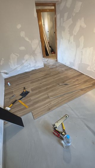 Instalación de tarimas